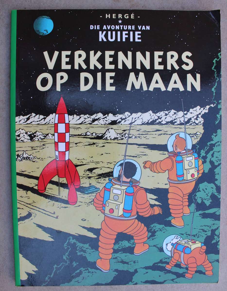 Verkenners op die maan / Die avonture van Kuifie