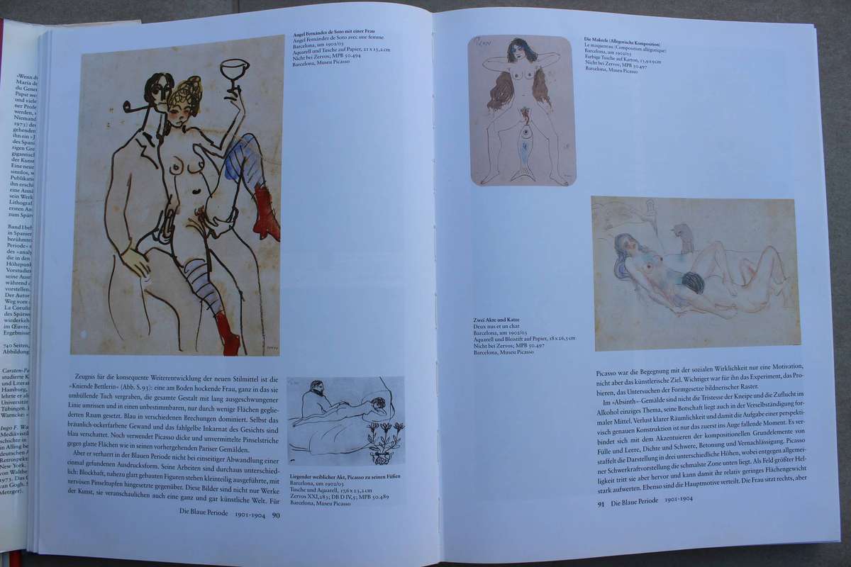 Picasso I / Werke 1890-1936 by Carsten-Peter Warncke Volume 1 Only