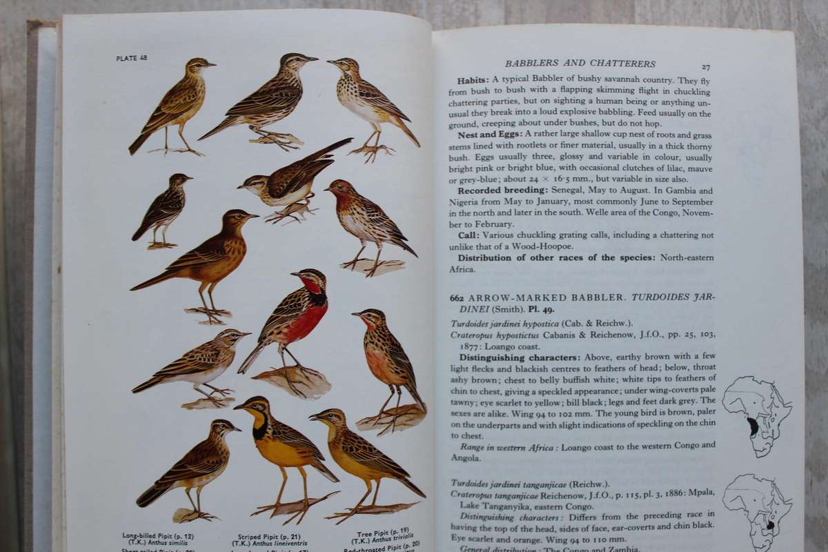 Birds of West Central & Western Africa Mackworth-Praed and Grant