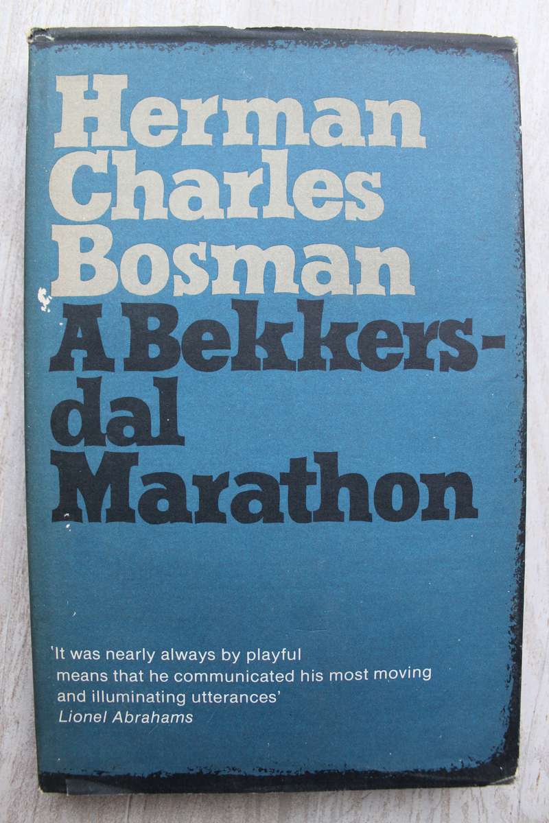'n Bekkersdal-marathon  - Herman Charles Bosman