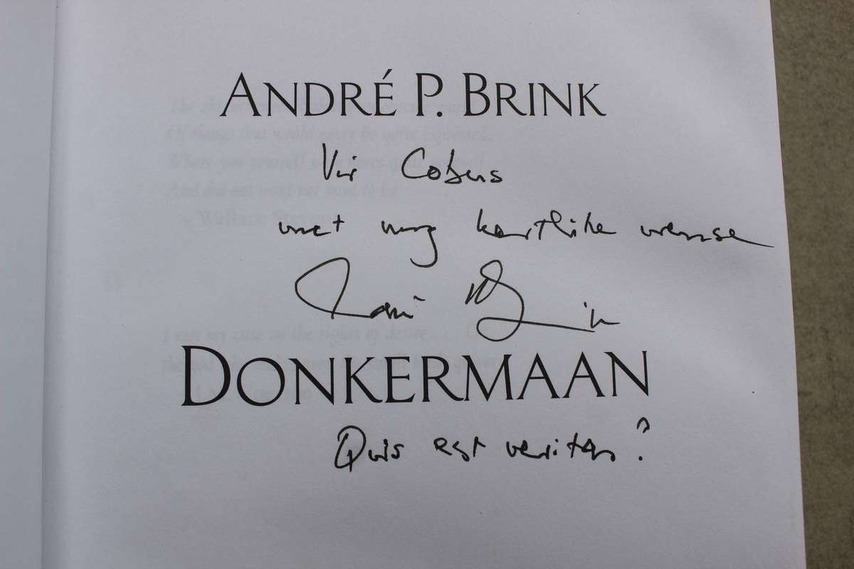 GETEKEN: Donkermaan / Andre P. Brink