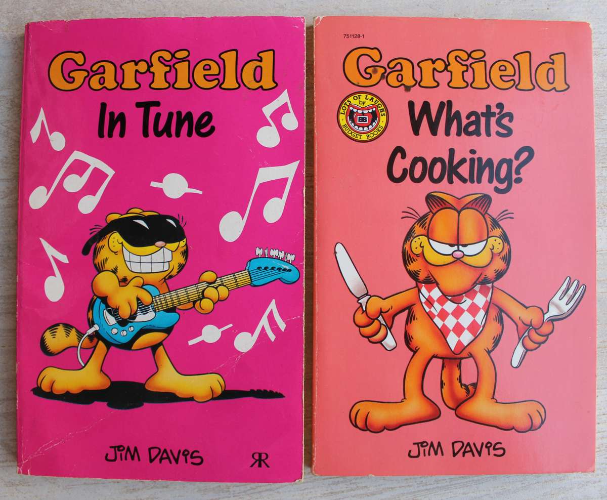 2 x Garfield comic books - Jim Davis