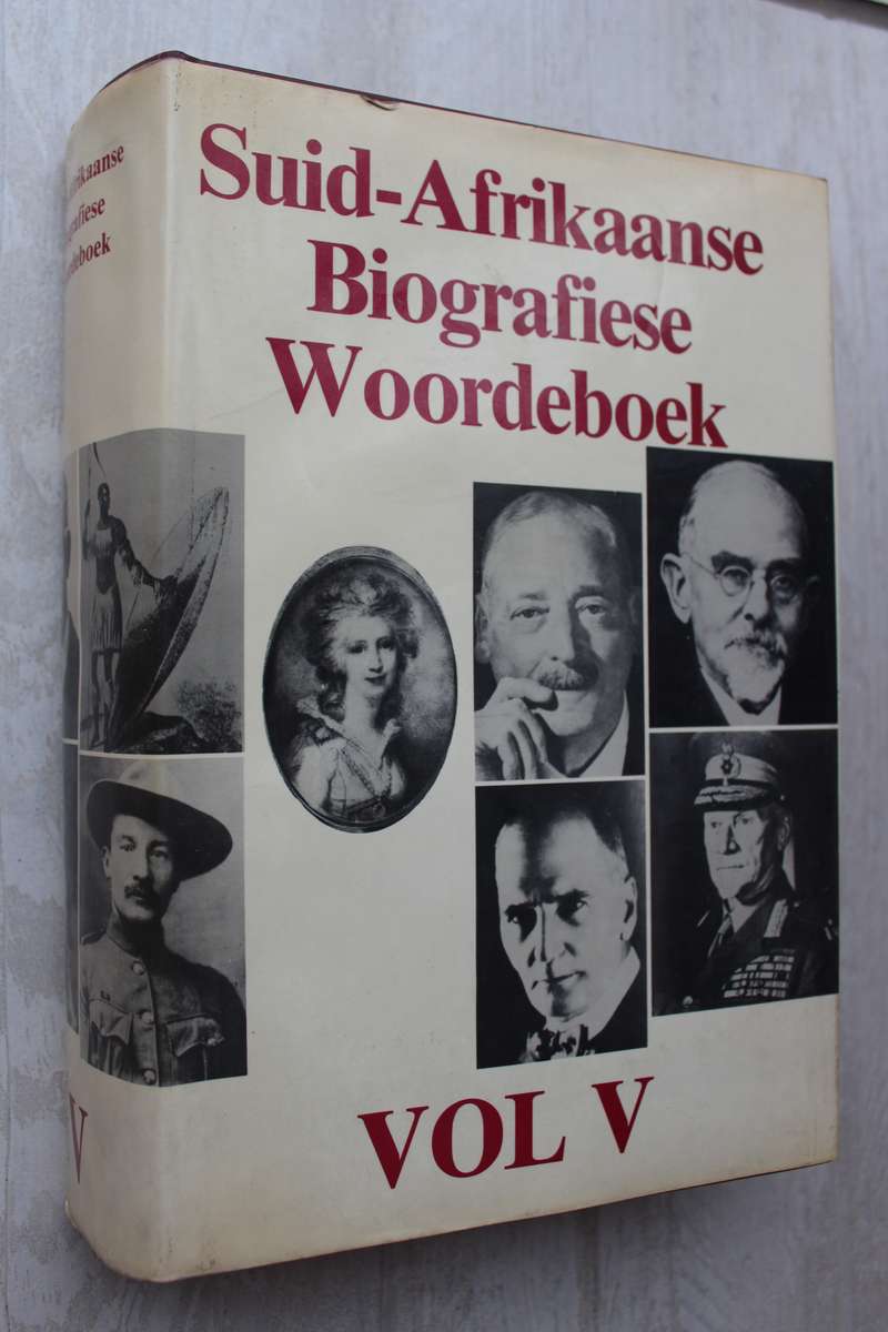 Suid-Afrikaanse Biografiese Woordeboek stel van 5 volledig