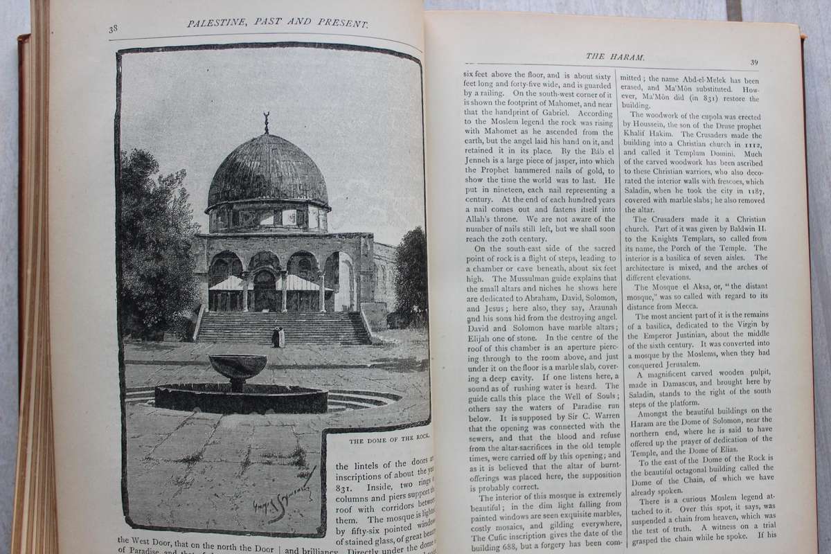 Palestine Past and Present. Pictorial and descriptive / Valentine