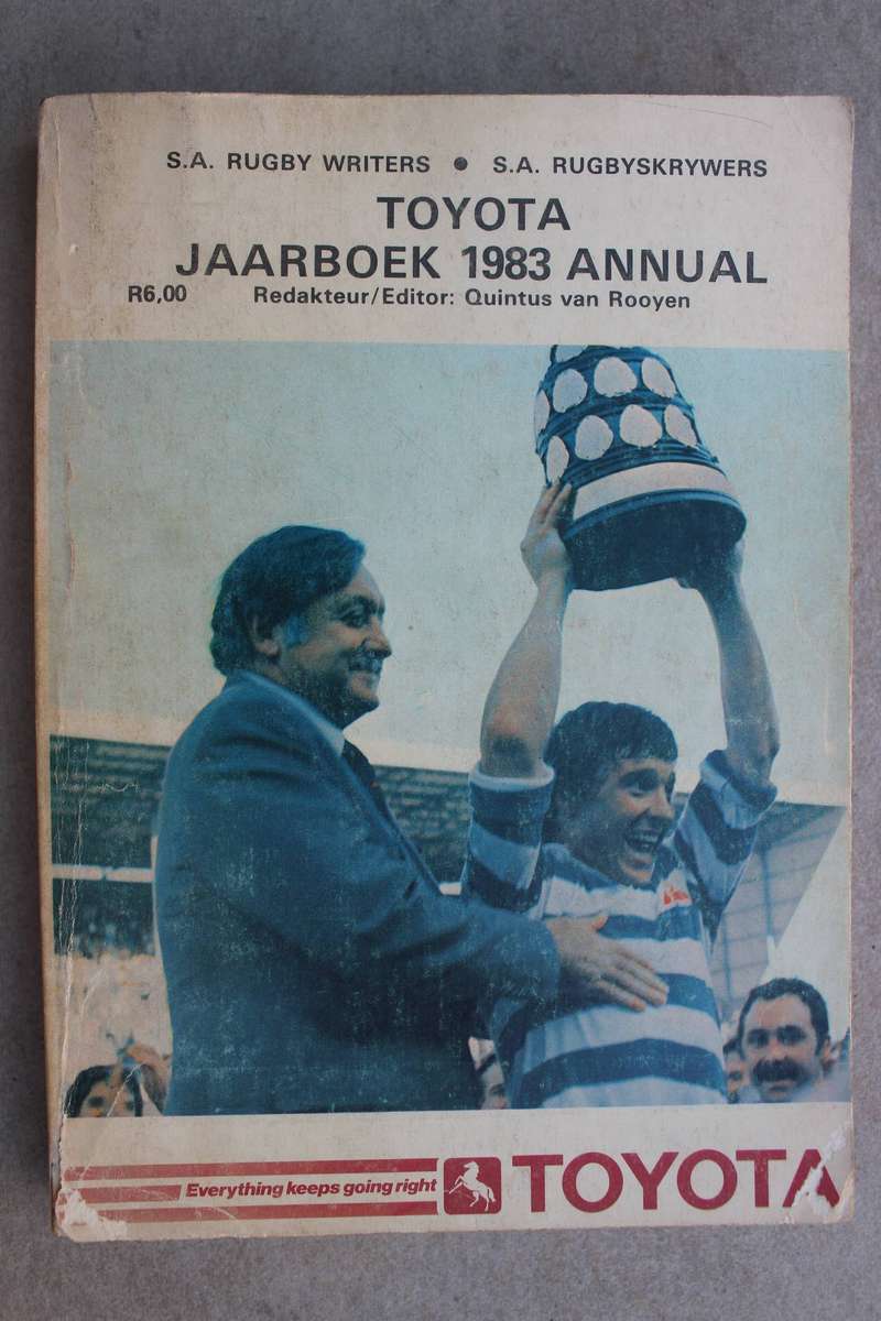 SA Bankfin Rugby Annual 1983 Jaarboek