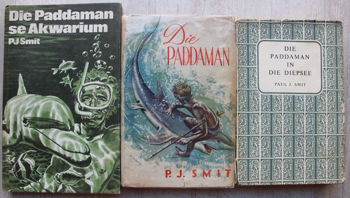 3 x PADDAMAN boeke - P.J. SMIT