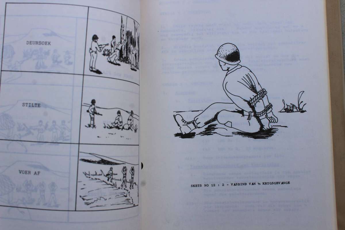 SAW / SADF Gevegshantering en Opleiding van die Infanterie Seksie