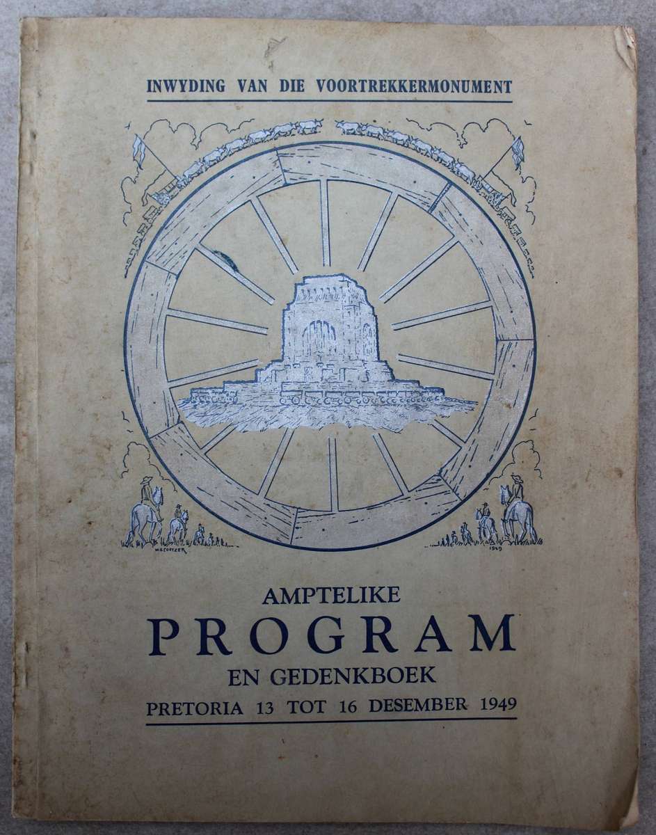 5 x Voortrekker Monument boeke