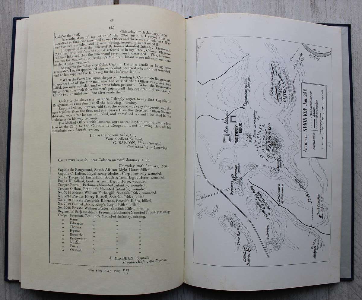 Anglo Boer War THE SPION KOP DESPATCHES