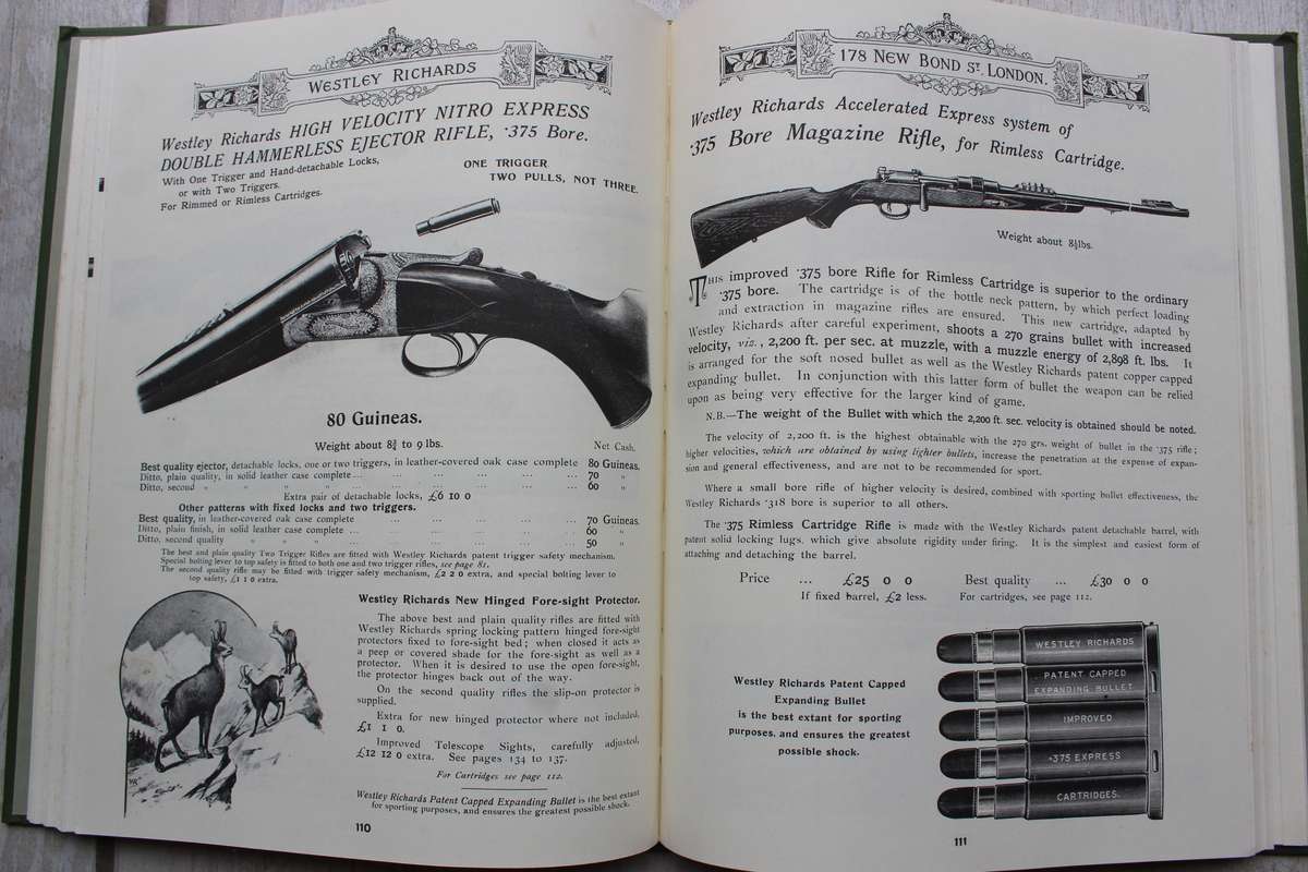 Westley Richards Guns & Rifles - A Century of Manufacture 1812- 1912