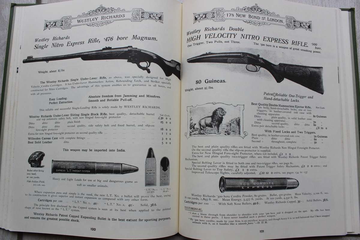 Westley Richards Guns & Rifles - A Century of Manufacture 1812- 1912