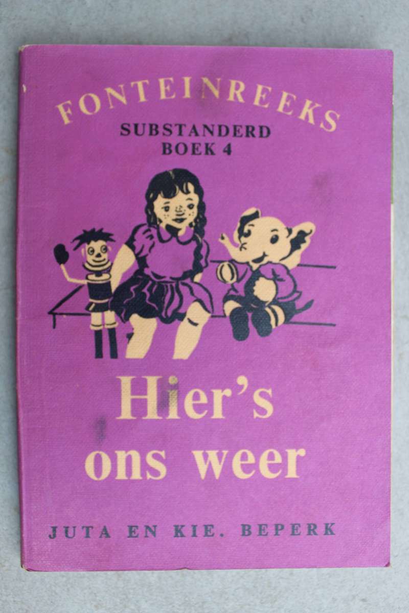 FONTEINREEKS, SUBSTANDERD  boek 4 - Hier's ons weer