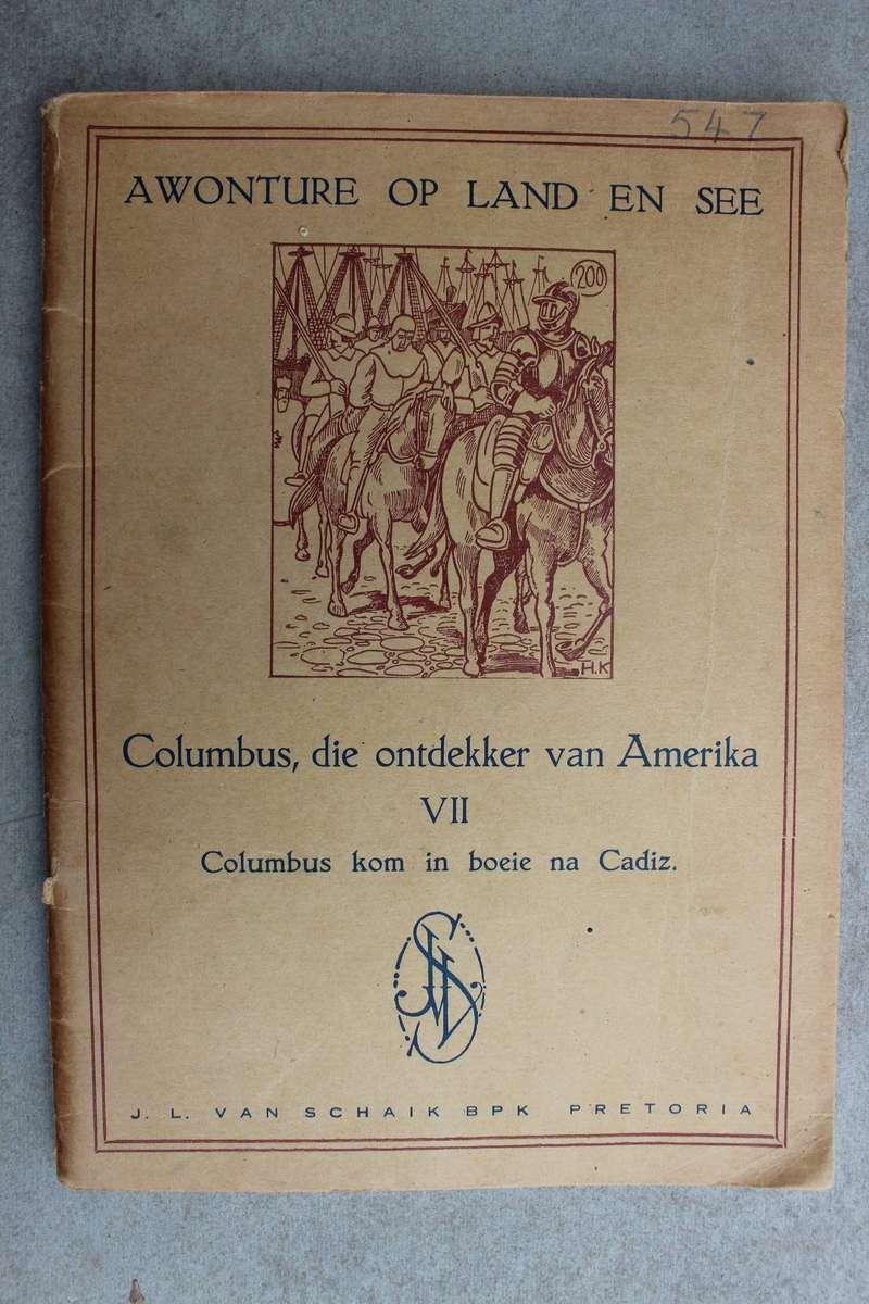 Avonture op Land en See - Columbus, die ontdekker van Amerika V11