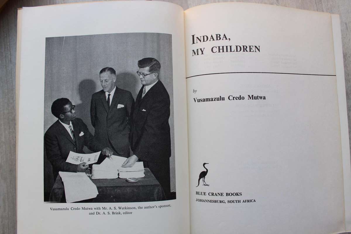 Indaba my Children - African Tribal History, legends, customs and religious beliefs - Credo Mutwa