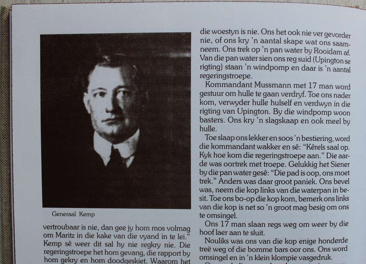 Siener van Rensburg 70 - Adriaan Snyman