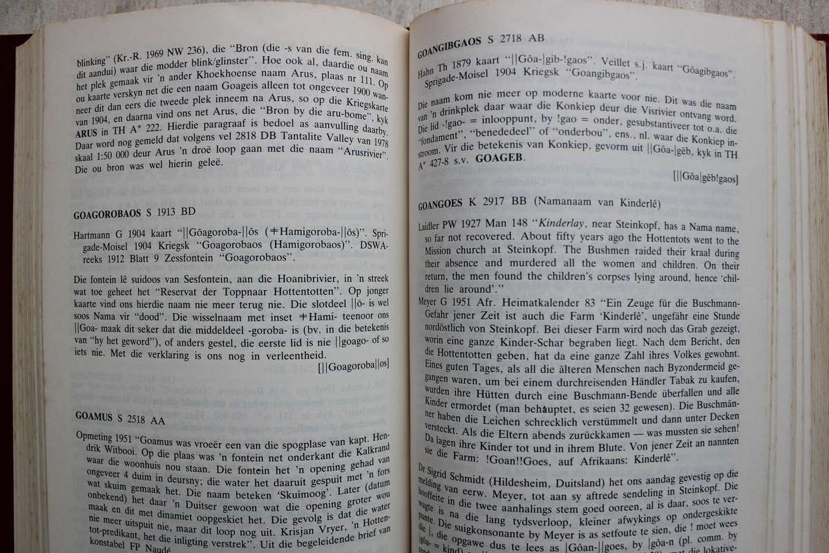 Toponymica Hottentotica volume 10 - Nienaber & Raper