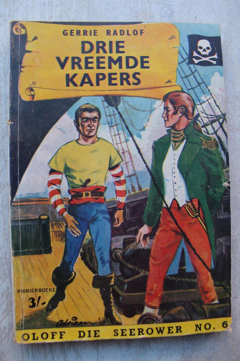 Oloff die Seerower 6 - Drie vreemde kapers / Gerrie Radlof
