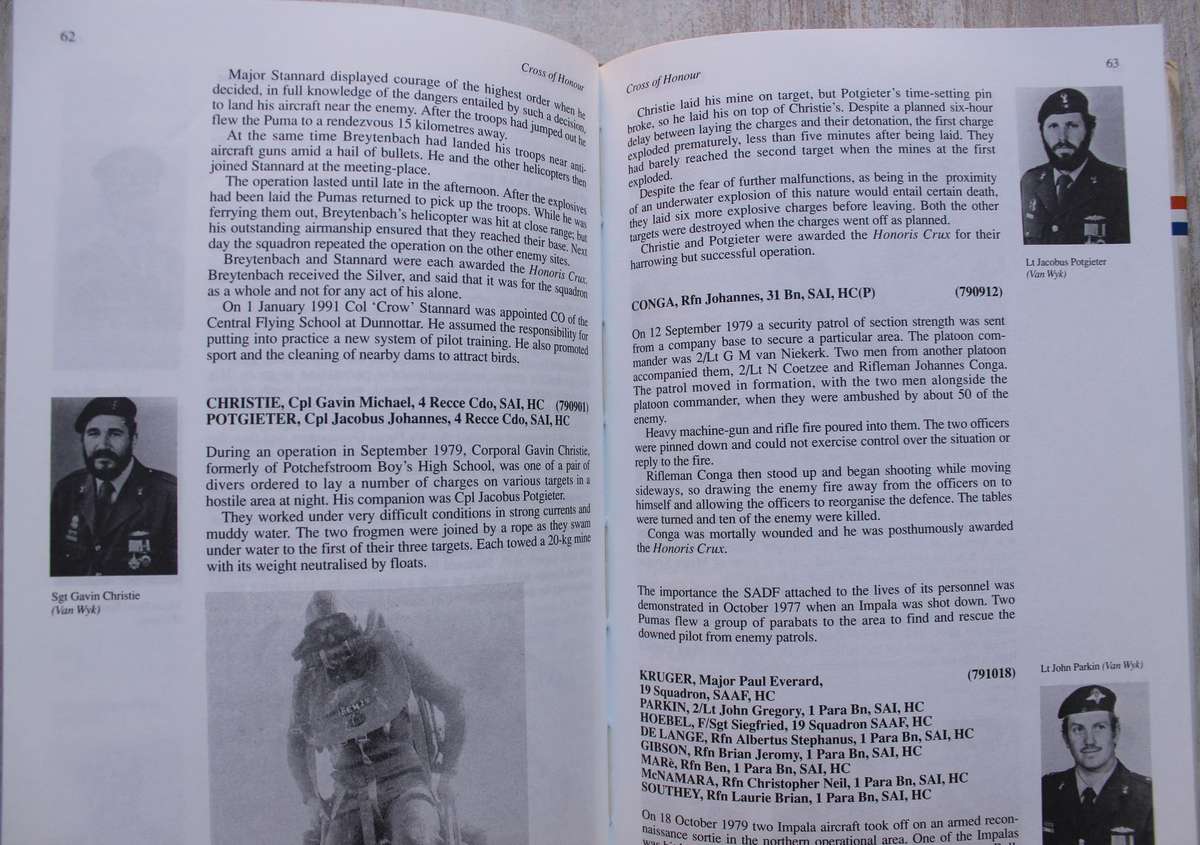 Cross of Honour - Ian Uys