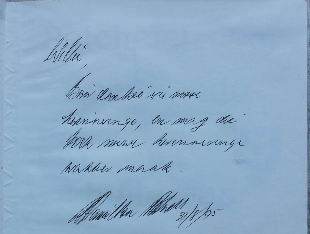 GETEKEN" Potchefstroom Kommando 1938 - 1990  / Hamilton-Attwell