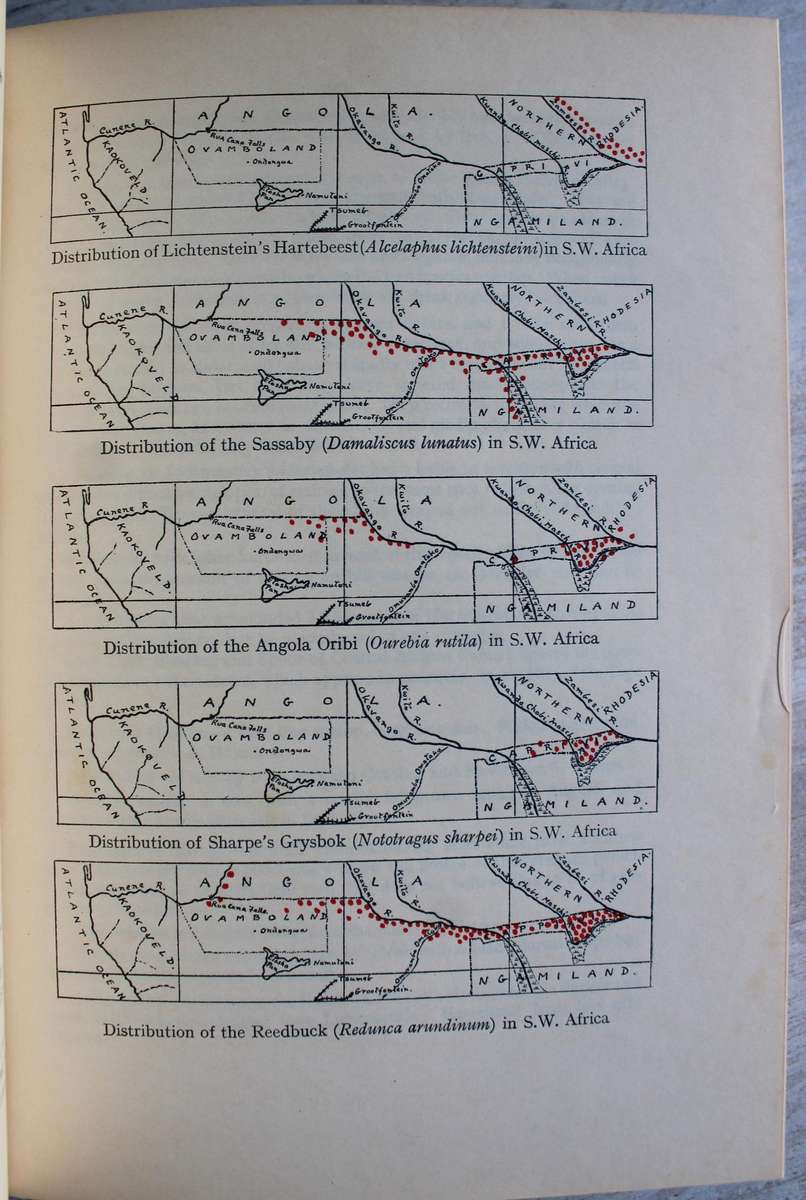 The Mammals of South West Africa - By Captain G.C. Shortridge