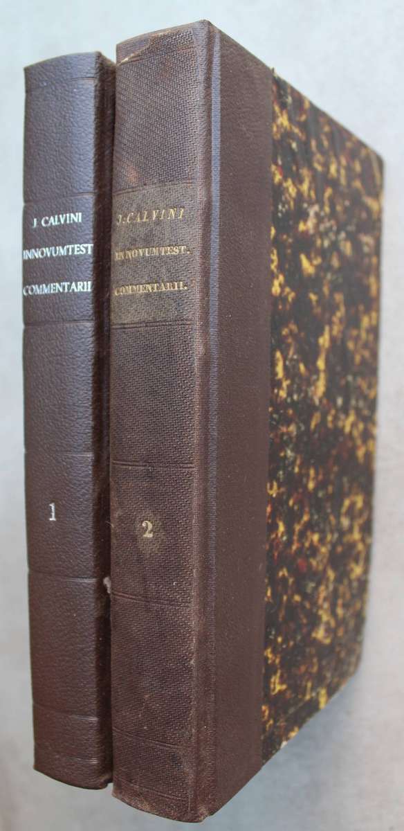 1838 Novum Testamentum Commentarii Johannes Calvini