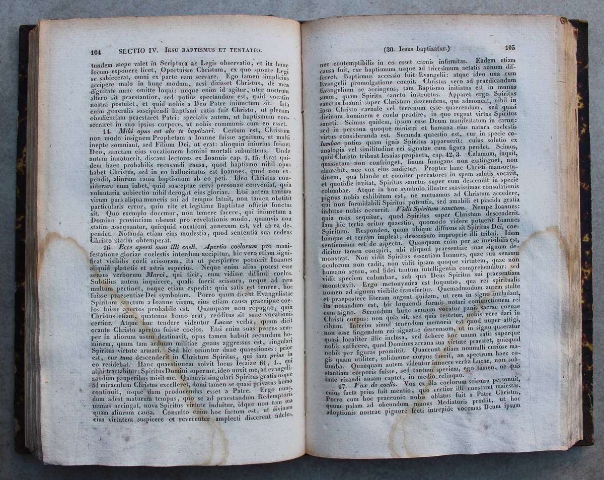 1838 Novum Testamentum Commentarii Johannes Calvini