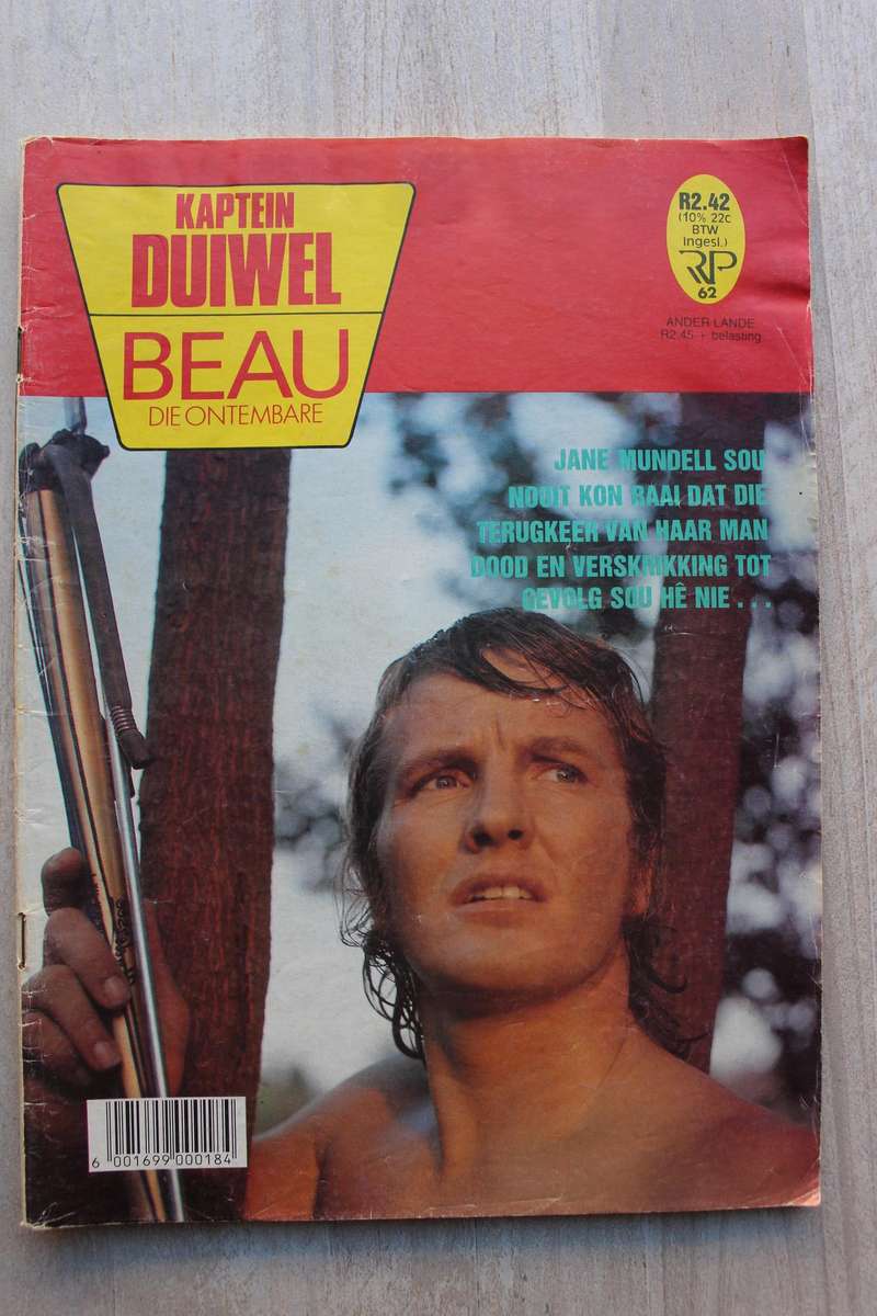 Kaptein Duiwel + Beau die Ontembare nommer 62 -  fotoboek foto verhaal picture story