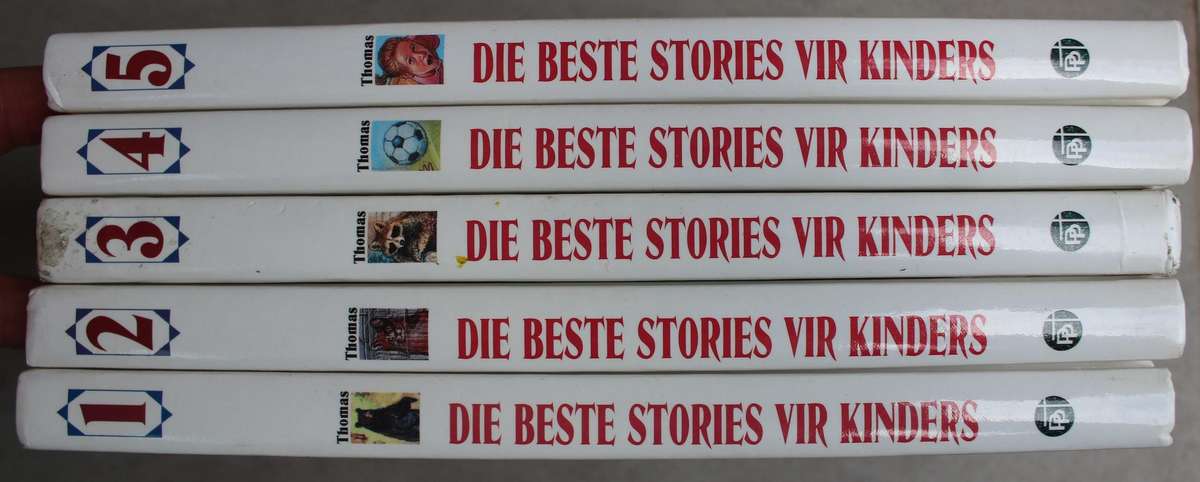 DIE BESTE STORIES VIR KINDERS in 5 dele. Jerry D. Thomas.