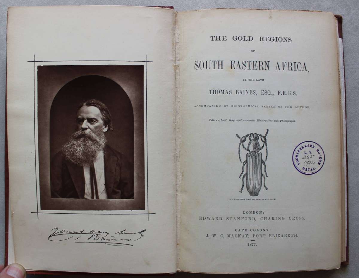 The Gold Regions of South Eastern Africa - Thomas Baines