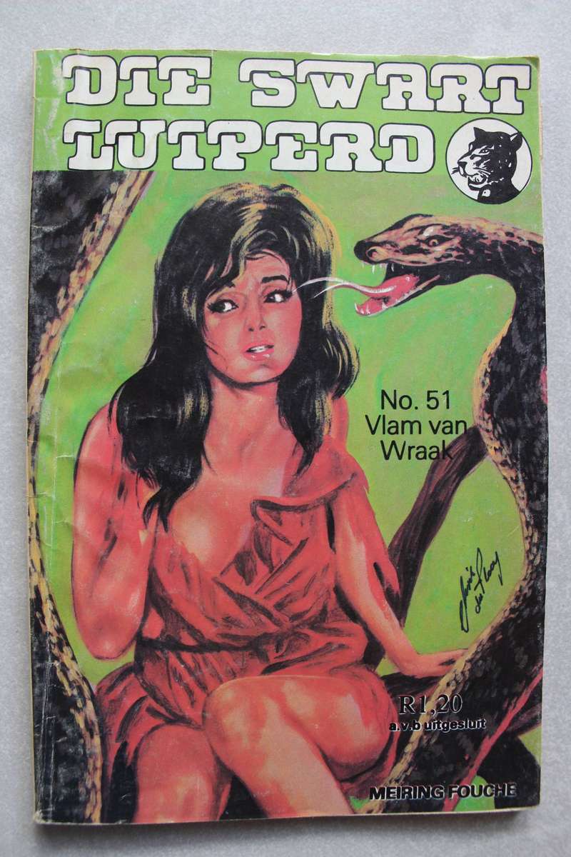 Die Swart Luiperd-reeks:  Meiring Fouche 51 - Vlam van wraak