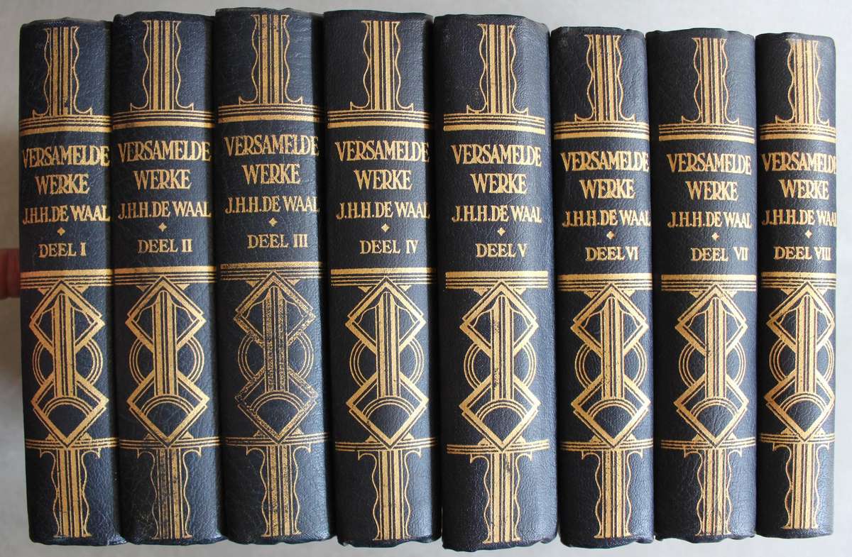 Versamelde Werke J.H.H. DE Waal volumes 1-8 volledig