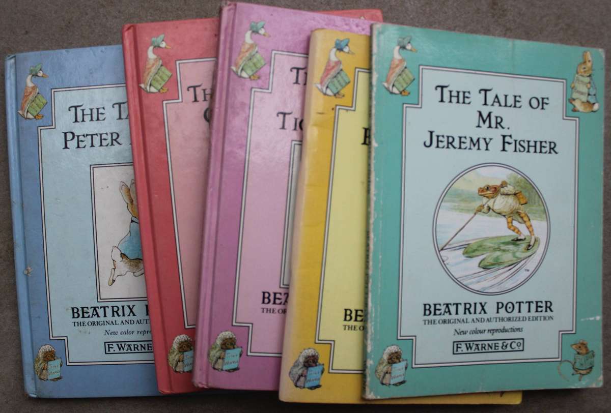 5 x Beatrix Potter books
