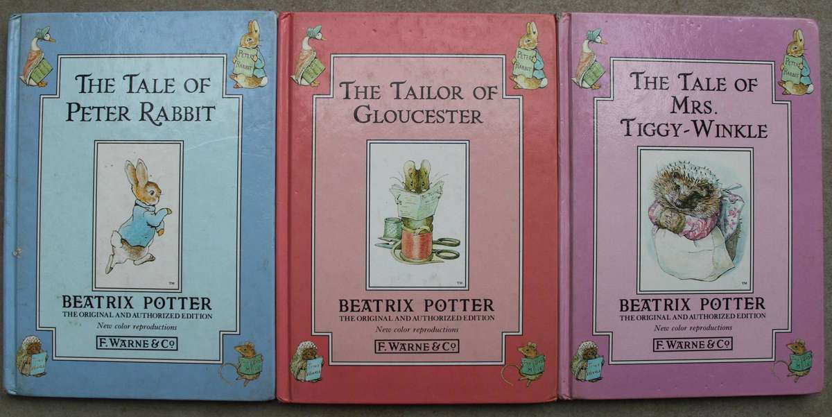 5 x Beatrix Potter books