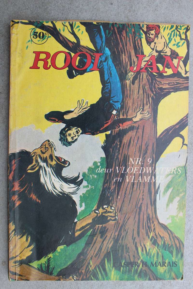 Rooi Jan - No. 9 - Deur vloedwaters en vlamme -  Casper H Marais