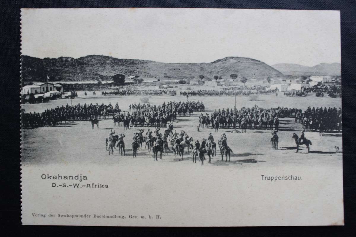 Post Card postcard DSWA Deutsch Sud-West-Africa - Okahandja