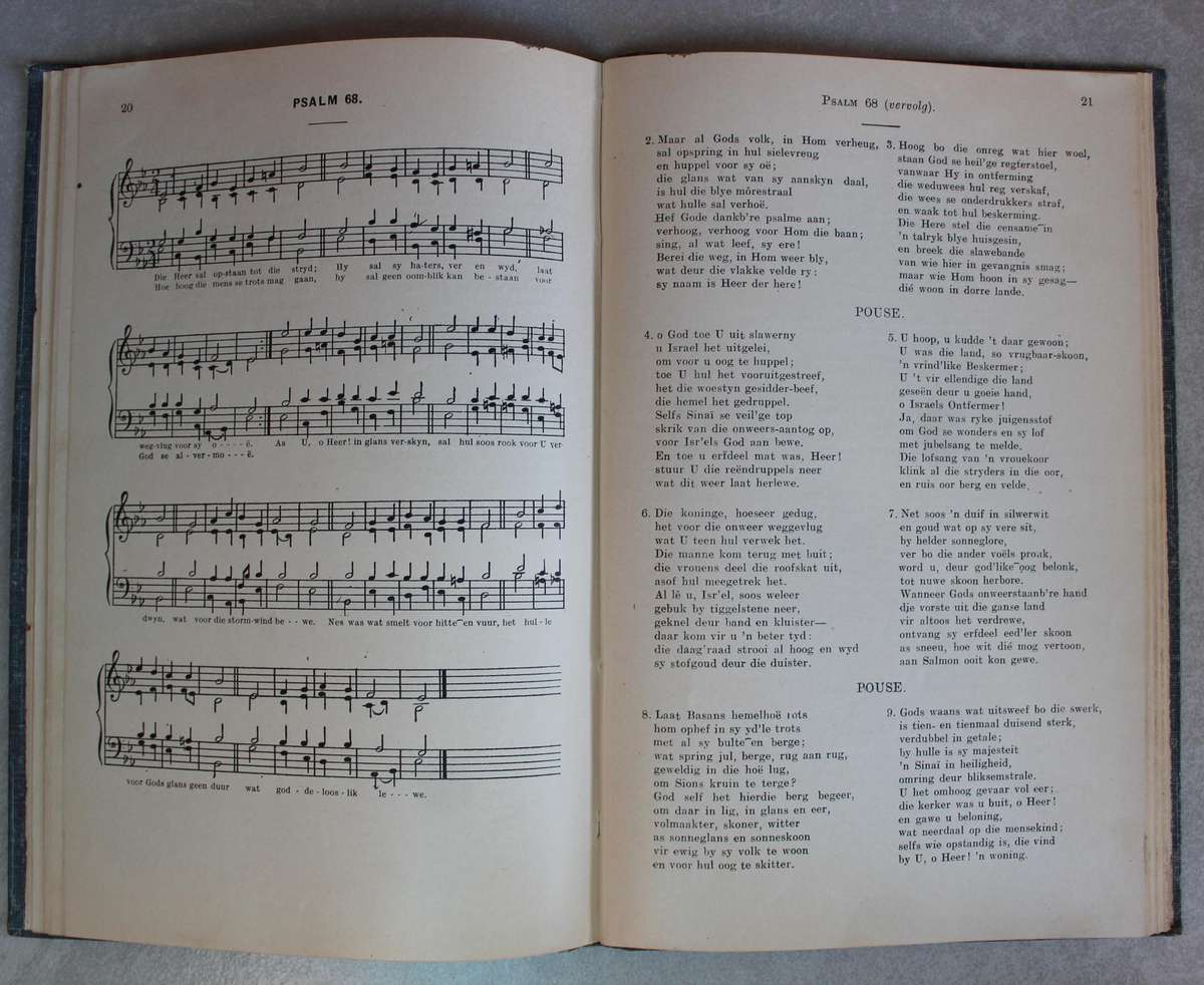 36 Psalme in Afrikaans - Berym deur Totius