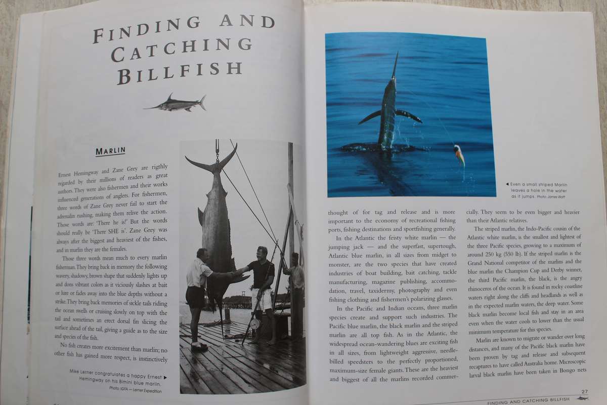 Billfishing: The Quest for Marlin, Swordfish, Spearfish & Sailfish / Goadby, Peter