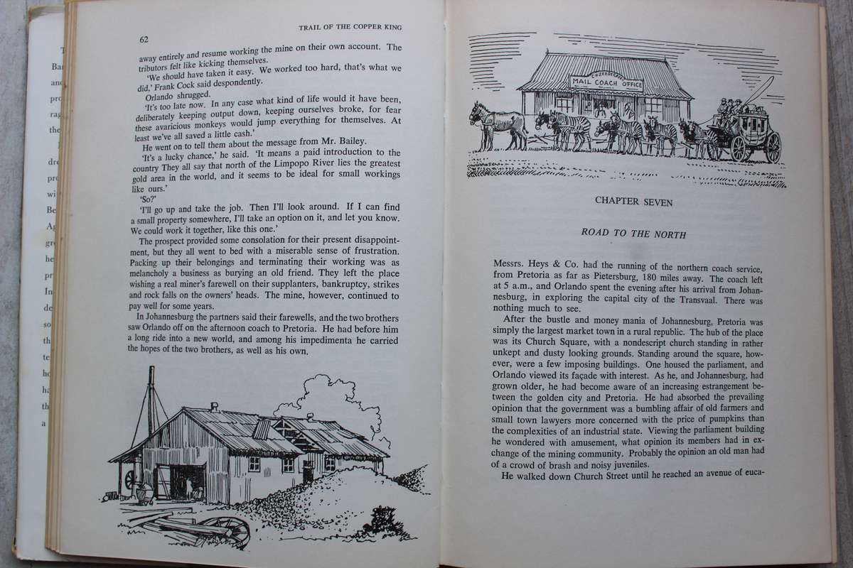 Trail of the Copper King. - T.V Bulpin