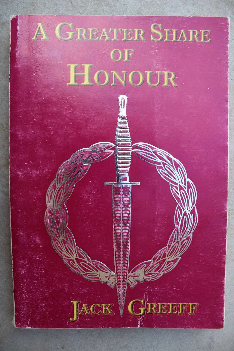 SIGNED: A Greater share of Honour - Jack Greff