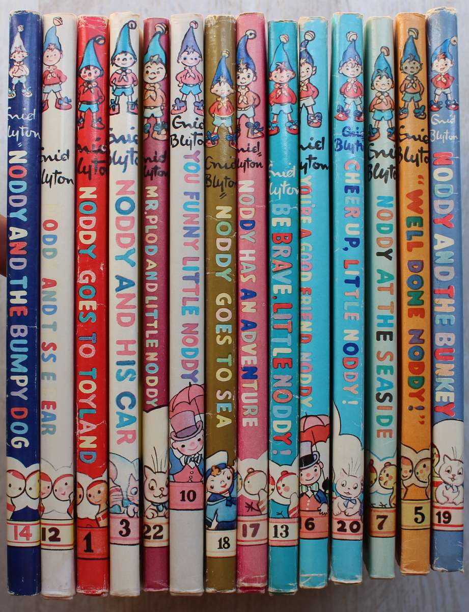 Noddy series of 14 - Enid Blyton