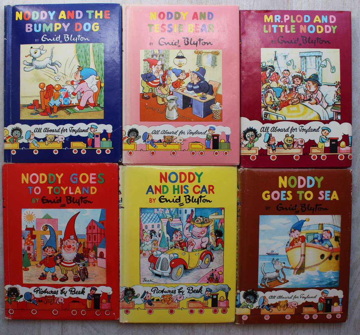 Noddy series of 14 - Enid Blyton