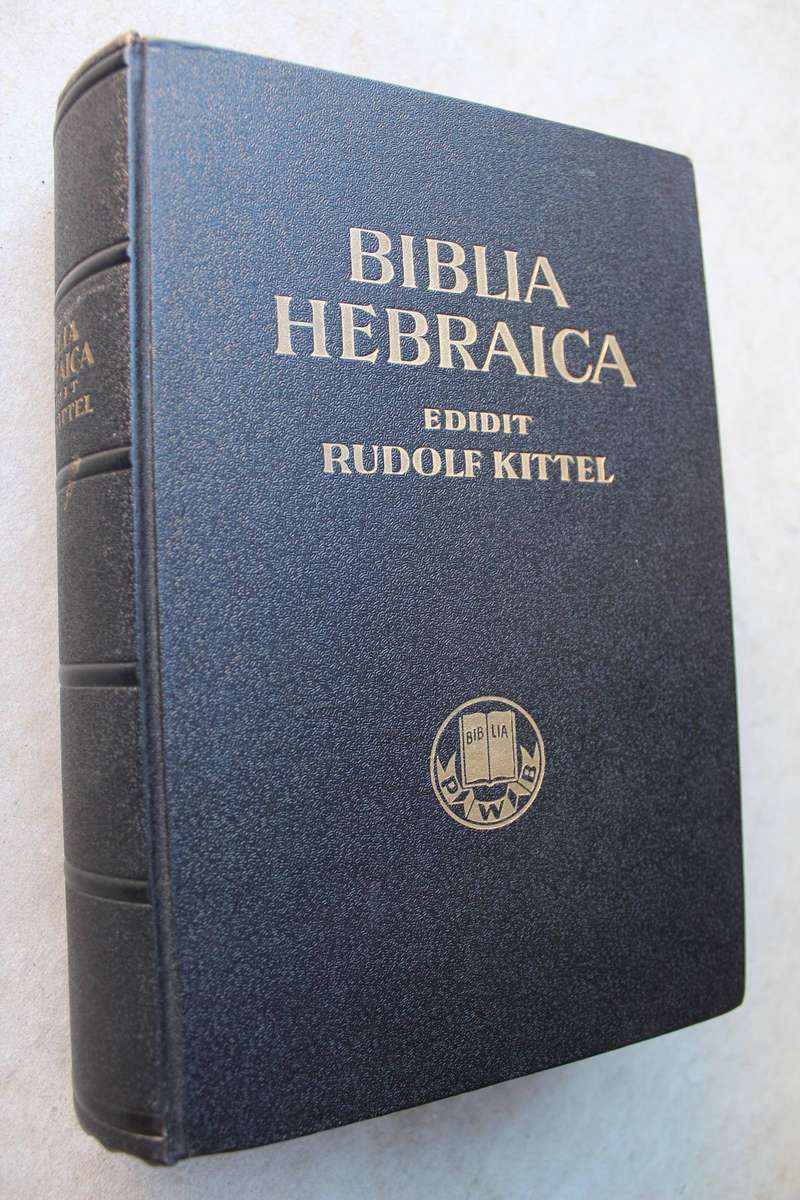 Biblia Hebraica -  edidit Rudolf Kittel, 1954