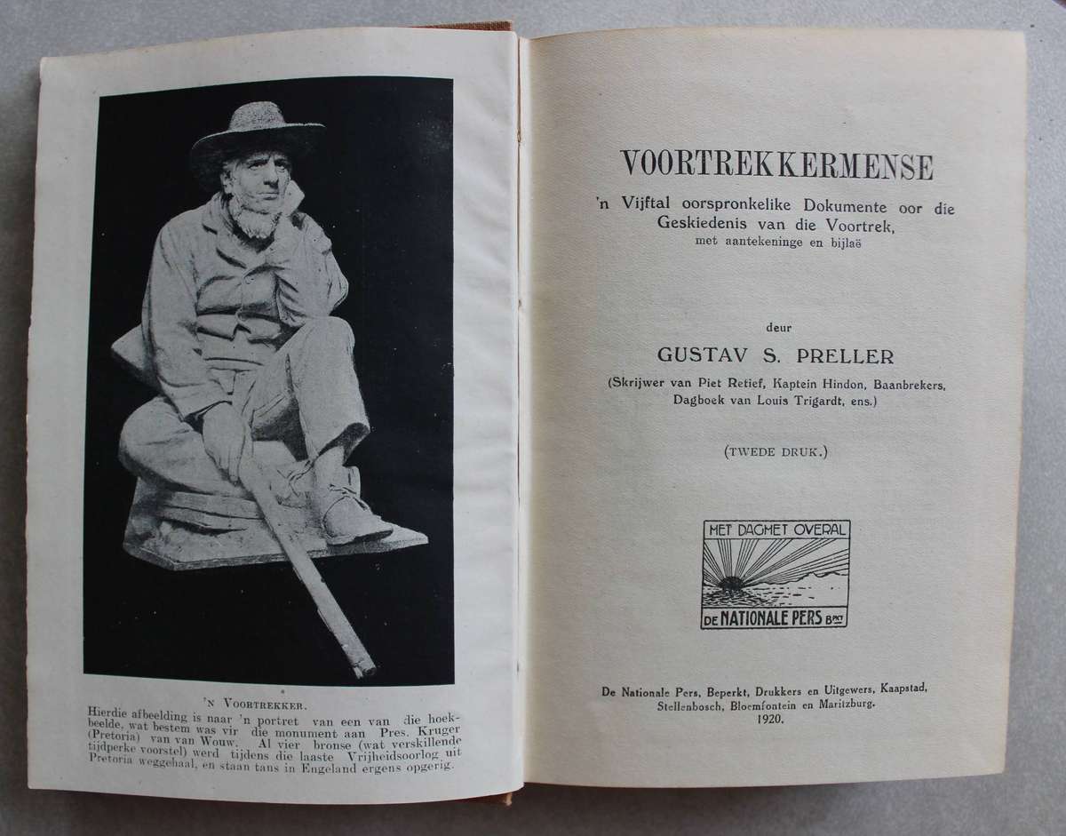 VOORTREKKERMENSE 1 -  Gustav Preller