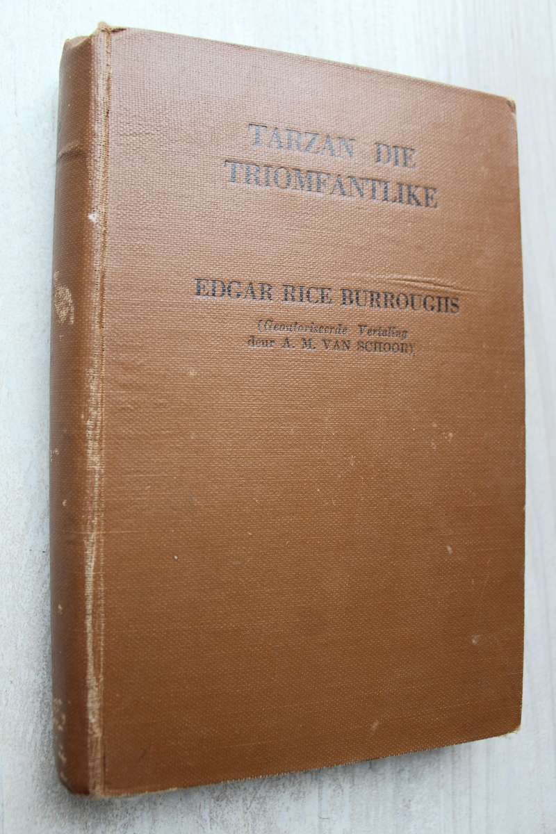 TARZAN en die verlore ryk - Edgar Rice Burroughs (1950) in oorspronklike stofjas