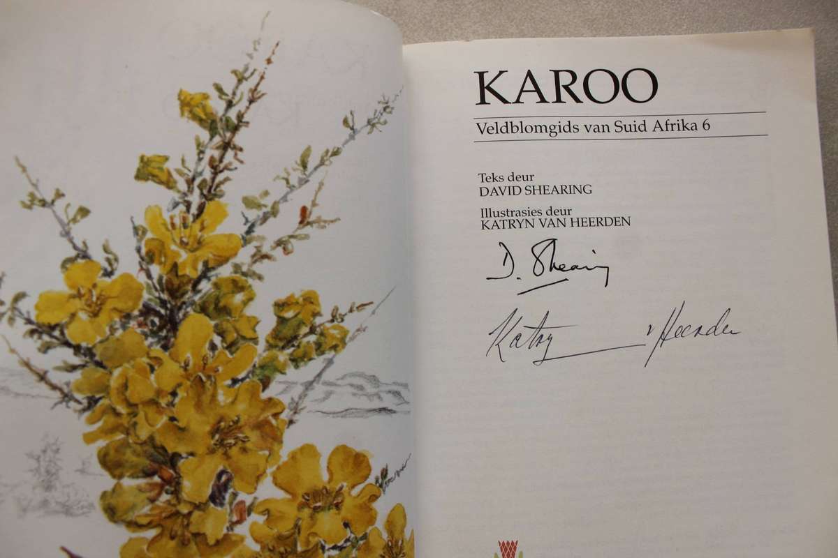 GETEKEN: Karoo Veldblomgids van Suid-Afrika / Shearing & Van Heerden