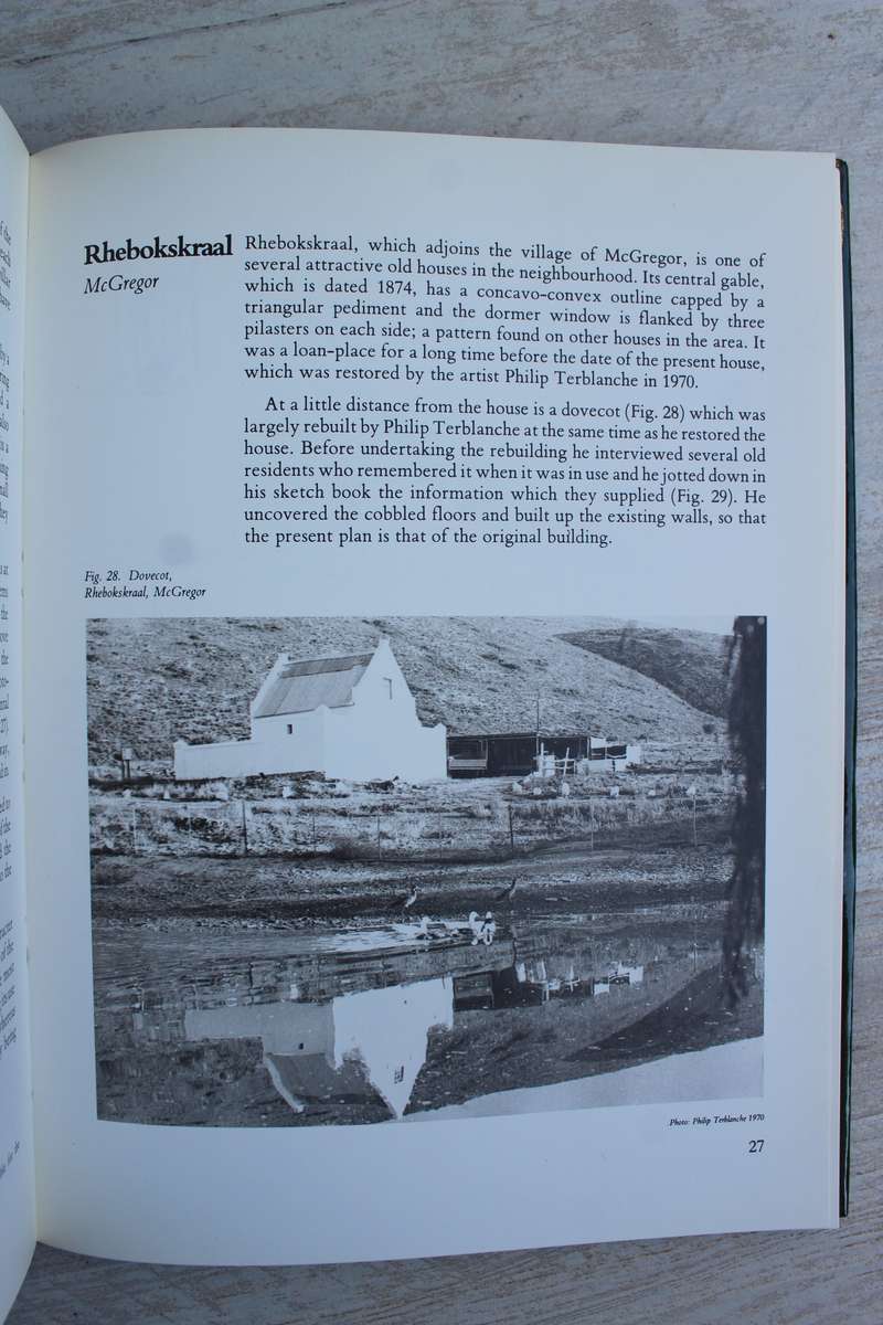 CAPE DOVECOTS AND FOWL-RUNS -   JAMES WALTON