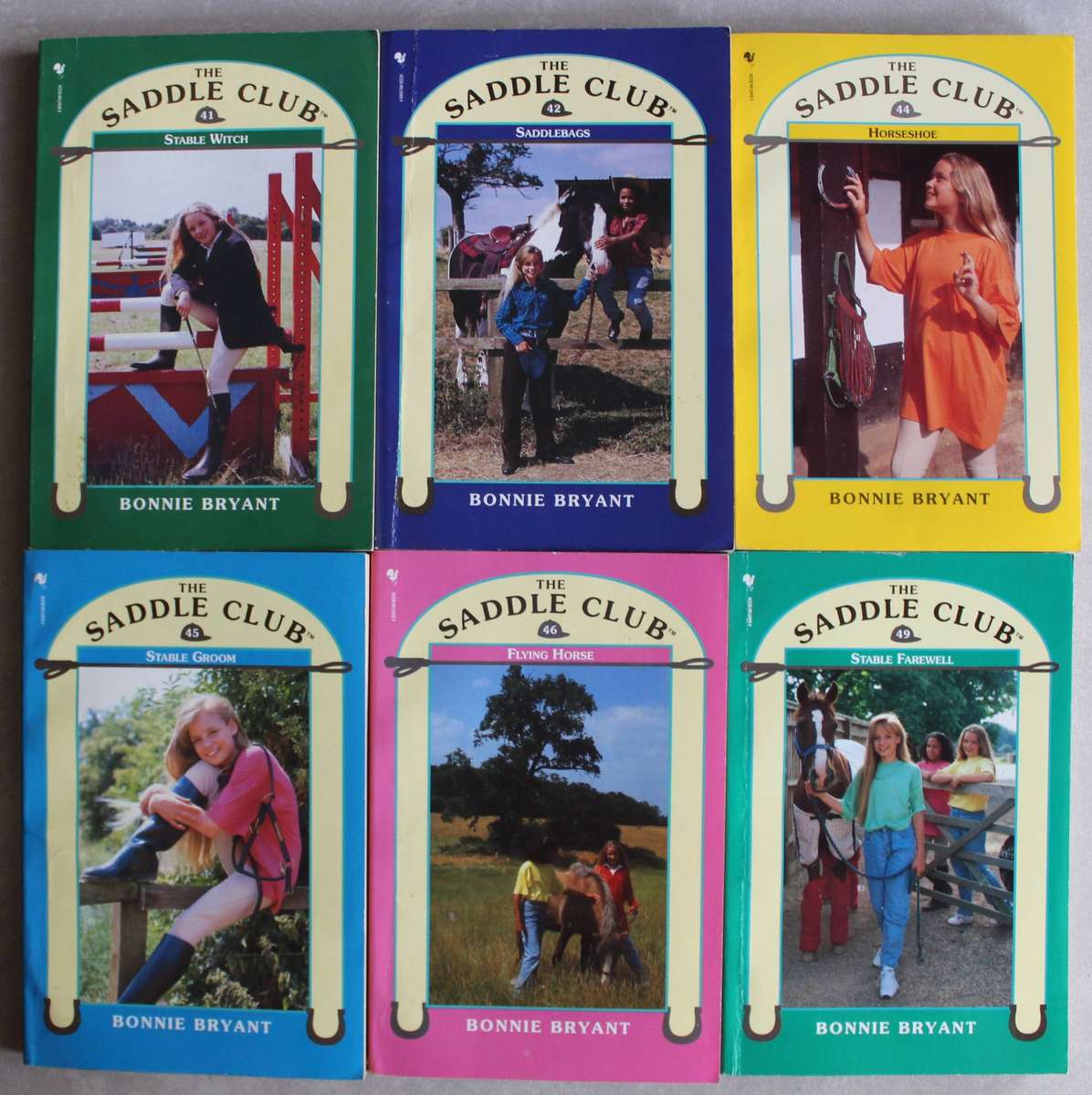 Saddle Club - Bonnie Bryant - 6 x volumes