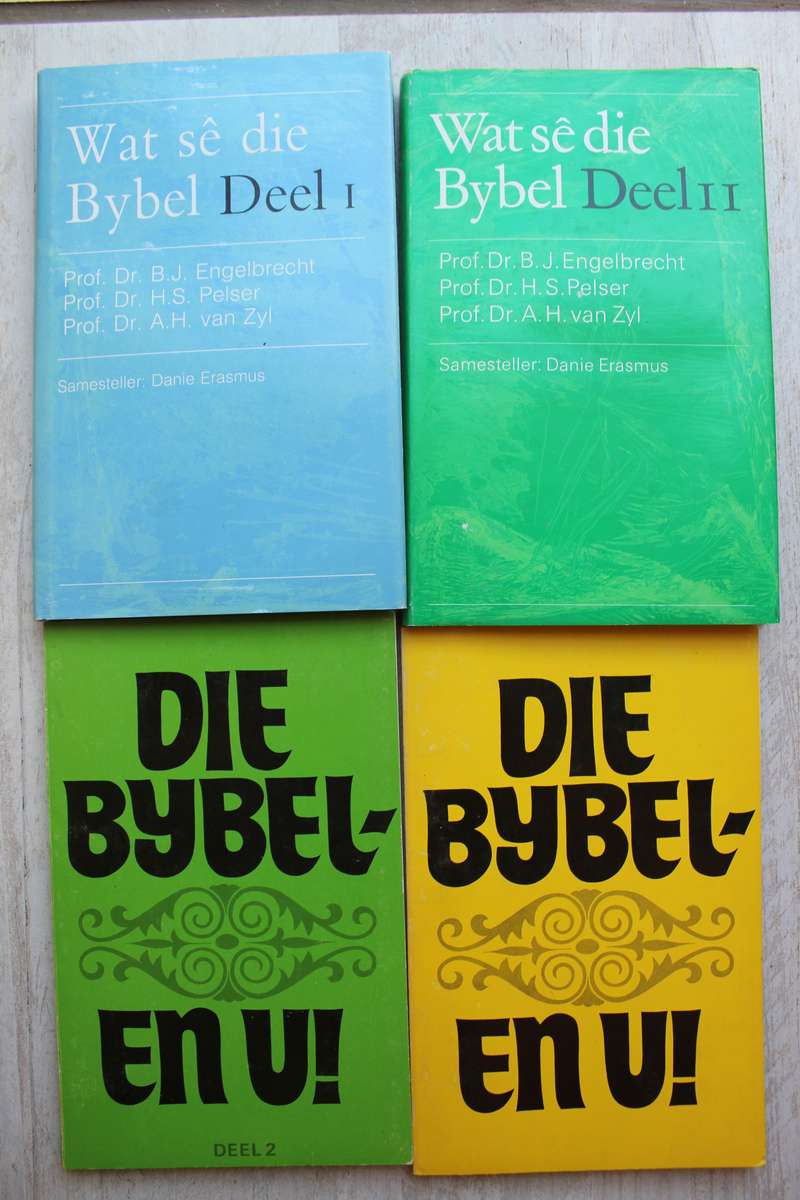 Wat se die Bybel & Die Bybel en U x vier boeke