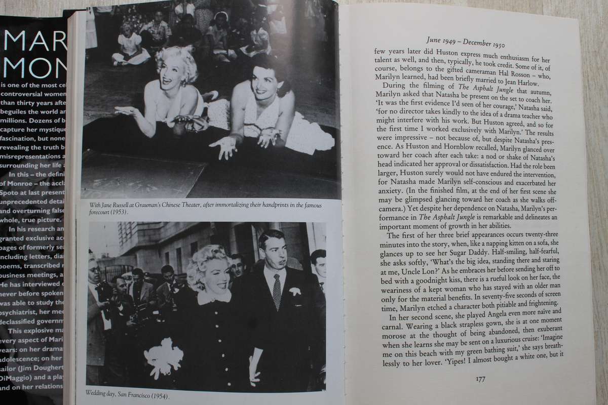 Marilyn Monroe, The biography by Donald Spoto, First Edition