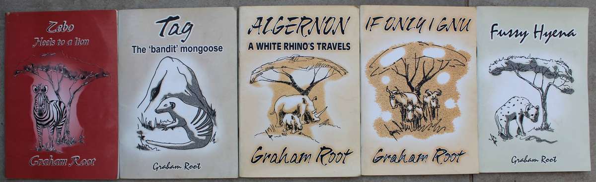 SIGNED: 5 x Graham Root books